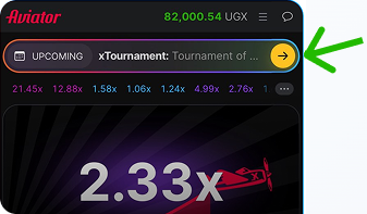 Aviator challenge top bar